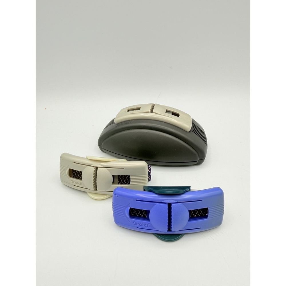 Scotch 3M Pop-Up Tape Strip Desk Dispenser With 2 Wrist Dispensers